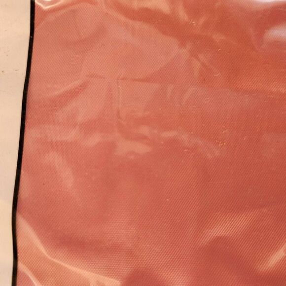 Perfect home 70x72 pink 100% vinyl shower curtain new in package - Picture 2 of 3